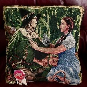 Wizard of Oz tapestry pillow
